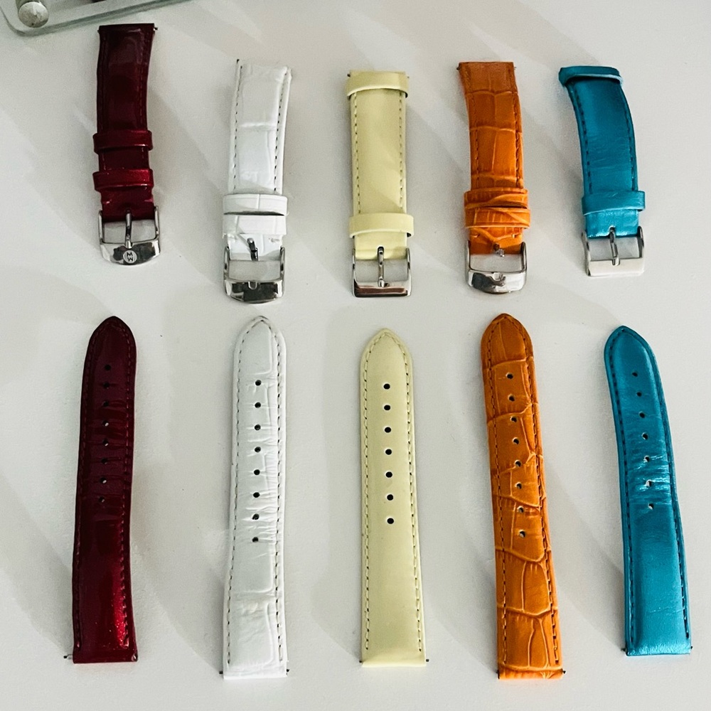 Michele Watch Genuine Leather Bands